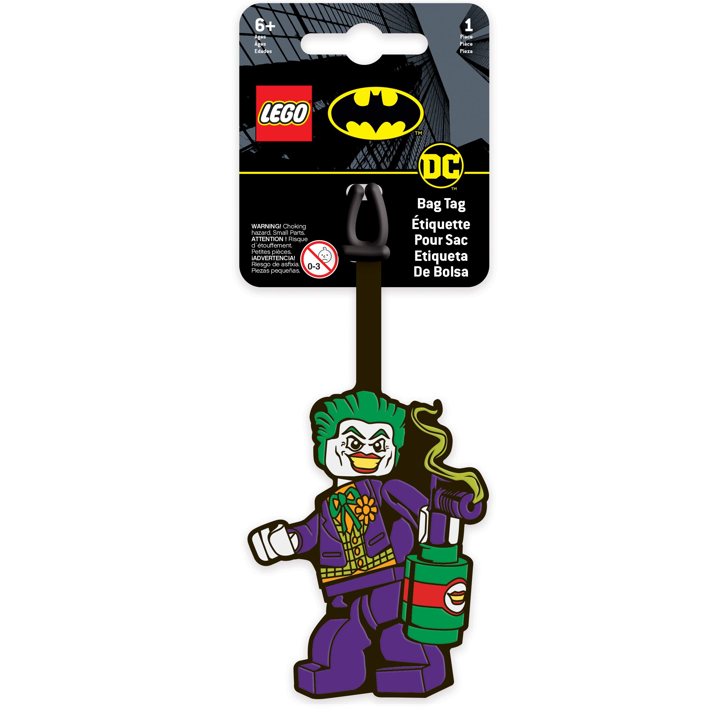Amazon.com: LEGO DC Silicone Bag Tag - The Joker (52582